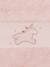 Toalla de baño Unicornio Rosa claro liso con motivos 