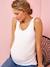 Pack de 2 camisetas de tirantes para embarazo y lactancia AZUL OSCURO BICOLOR/MULTICOLOR+Negro oscuro bicolor/multicolo+ROJO MEDIO LISO+rosado+VERDE MEDIO LISO 