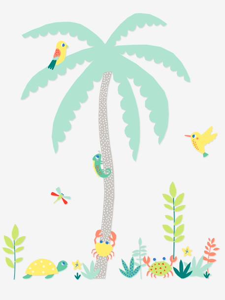 Pegatina gigante tema Isla tropical Multicolor 