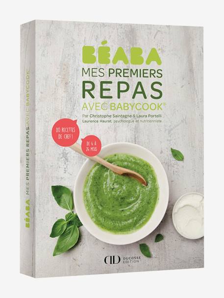 Libro Mis primeras comidas con Babycook® BEABA GRIS CLARO JASPEADO 